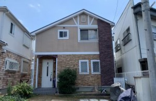 外壁塗装施工前サイディングボード