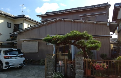 外壁塗装工事施工後ｰファインSi