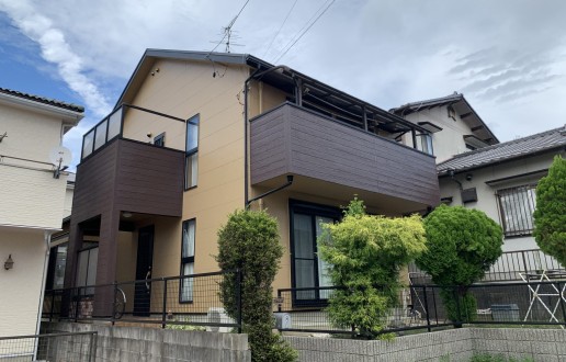［尾張旭市］外壁塗装・屋根塗装・トップコート工事　T様邸サムネイル