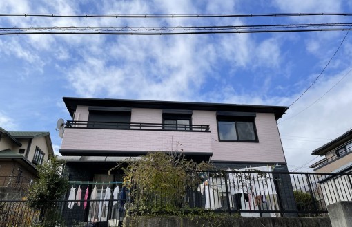 外壁塗装工事施工後ｰナノシリコンW