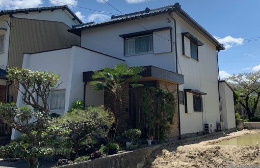 外壁塗装施工後ｰパーフェクトトップ、ファインSi