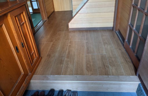 フローリング交換施工後