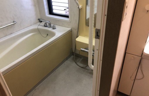 バスルームリフォーム施工前