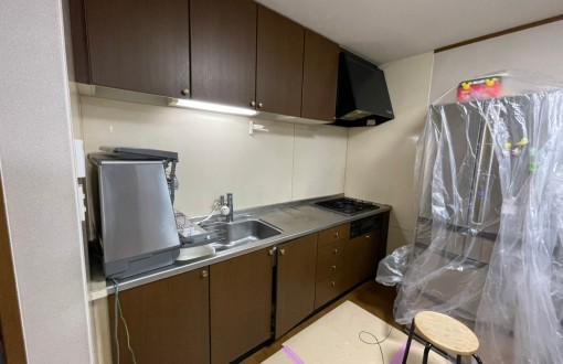 キッチン交換施工前