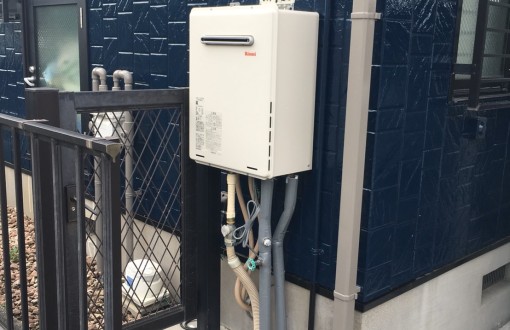 ガス給湯器交換施工後