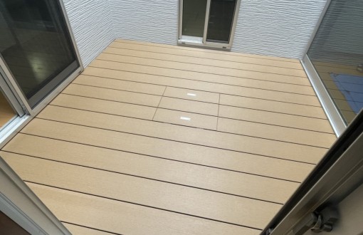 ウッドデッキ施工後