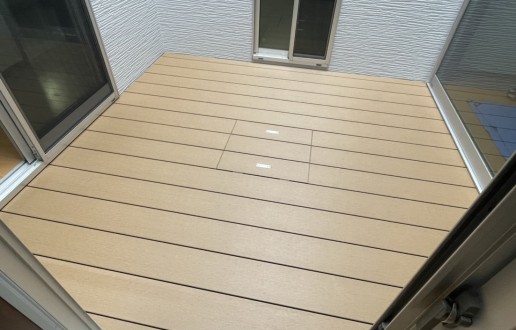 ［瀬戸市］ウッドデッキ・日除け取付工事　K様邸サムネイル