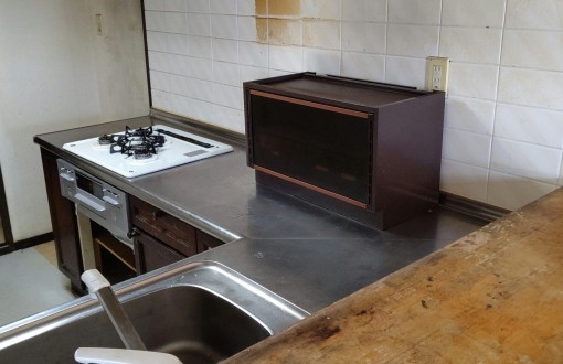 キッチン交換施工前