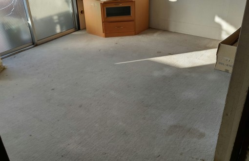 フローリング交換施工前