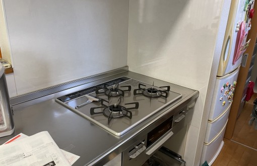 ガスコンロ交換施工後