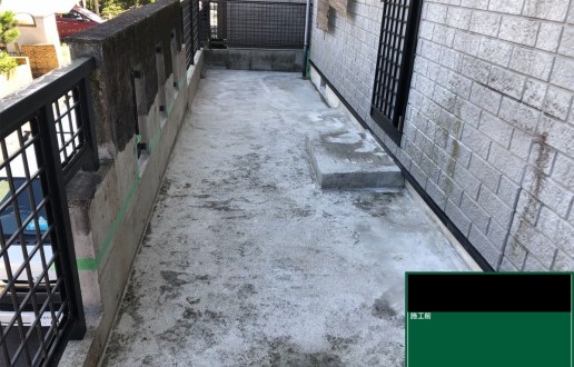 ［瀬戸市］ウレタン防水通気緩衝工法工事　A様邸サムネイル
