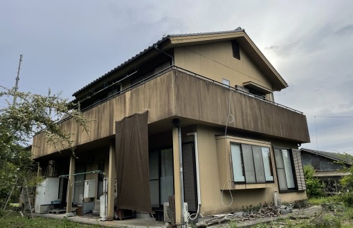 外壁塗装施工前サイディング