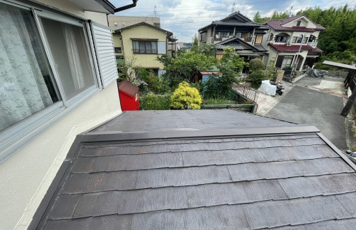 屋根カバー工法施工前