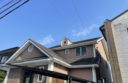 外壁塗装施工前サイディング