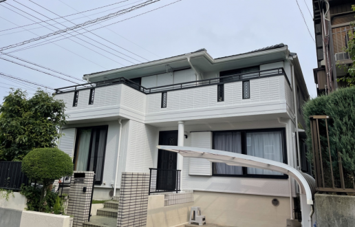 ［尾張旭市］外壁塗装・屋根葺き替え・ウレタン防水工事　T様邸サムネイル