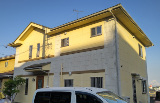 外壁塗装　施工前　ALC