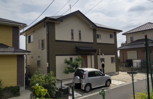 外壁塗装施工後パーフェクトトップ