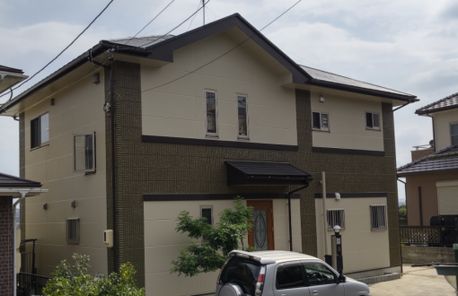 外壁塗装 パーフェクトトップ 施工後