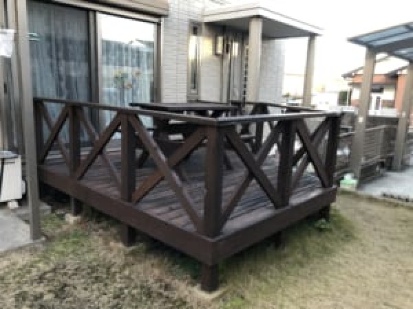 樹脂デッキ完成！サムネイル