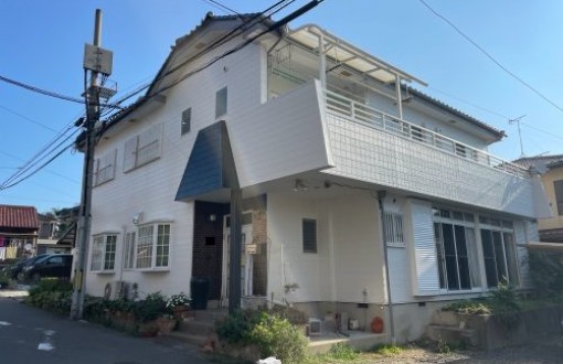 外壁塗装施工後サイディングボード