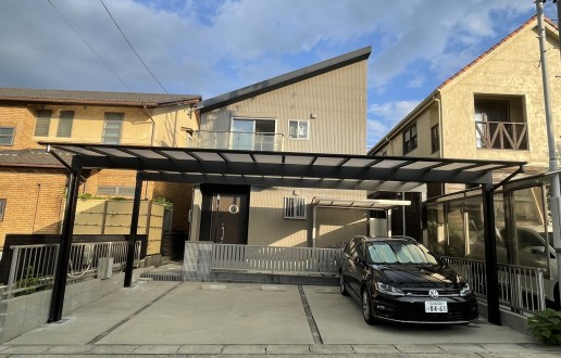［名古屋市守山区］カーポート・屋根テラス新設工事　D様邸サムネイル