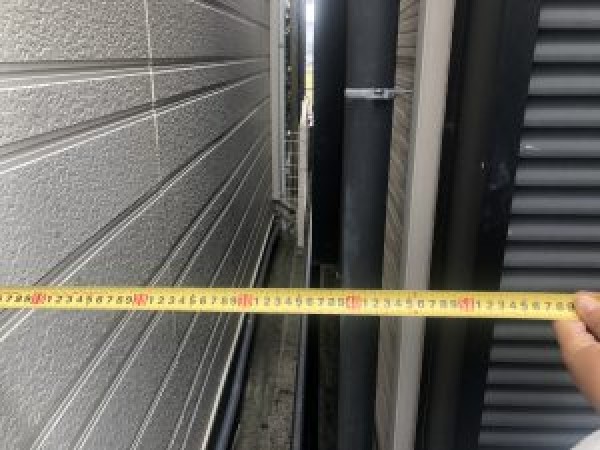 【名古屋市守山区】外壁塗装工事着工（敷地境界がほぼない現場編）サムネイル