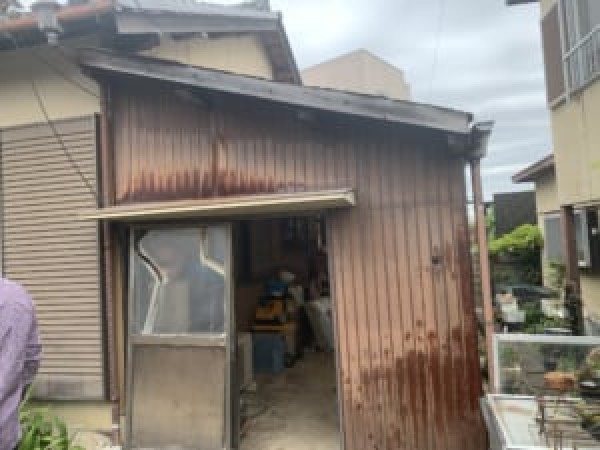 小屋解体工事サムネイル