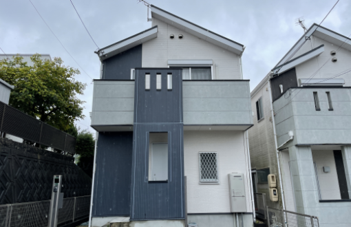 外壁塗装施工前サイディングボード