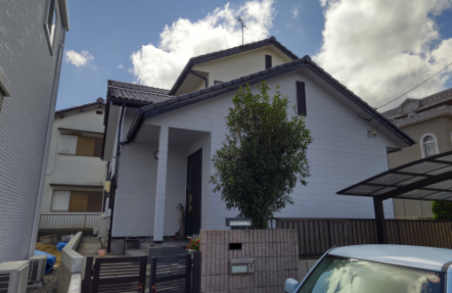 外壁塗装施工後ナノコンポジットW