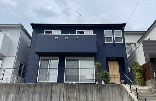 外壁塗装施工後ナノコンポジットW