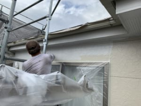 【尾張旭市・瀬戸市】外壁中塗り上塗りサムネイル