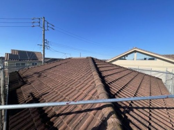 【長久手市】屋根に洋瓦を使っているお宅で高圧洗浄：社長ブログサムネイル
