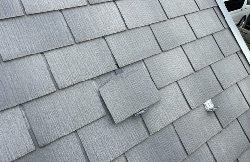 カラーベスト割れ