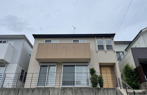 外壁塗装施工前サイディングボード