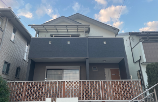 外壁塗装施工後ナノシリコンW