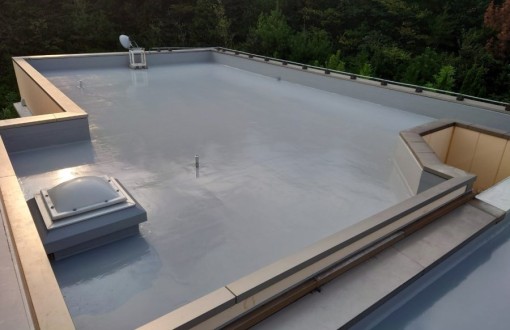ウレタン防水施工後