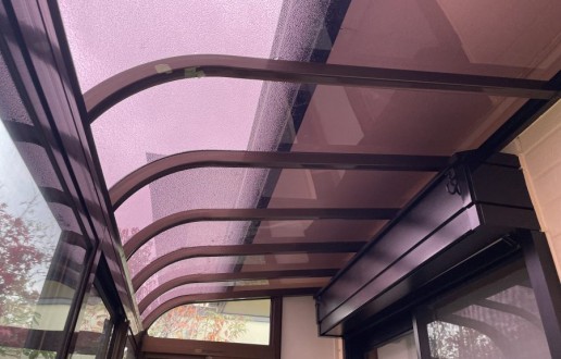 ［瀬戸市］テラス屋根交換・雨樋交換工事　K様邸サムネイル