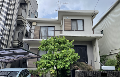 外壁塗装施工前鉄筋コンクリート