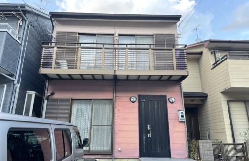 外壁塗装施工前サイディングボード