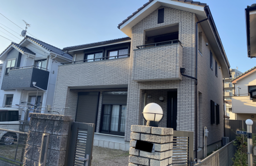 外壁塗装施工後RHピュアフレックス無機