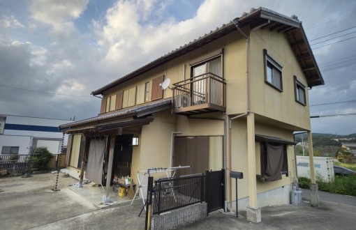 外壁塗装施工前サイディング