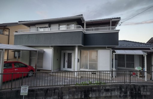 外壁塗装施工後ナノコンポジットＷ