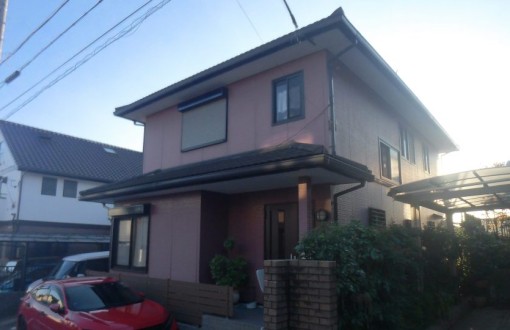 外壁塗装施工前サイディングボード