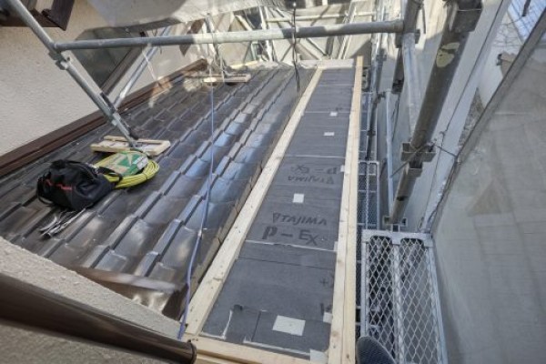 【瀬戸市】屋根板金・軒裏板金・漆喰工事を任せて頂きました！サムネイル