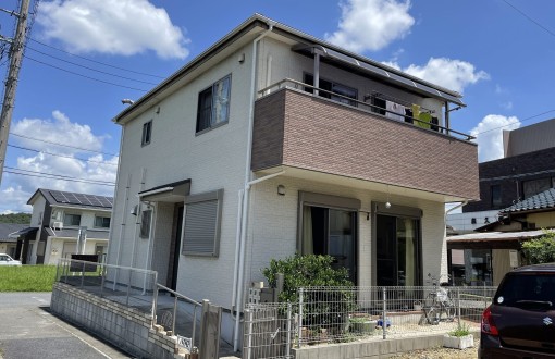 外壁塗装施工前サイディングボード