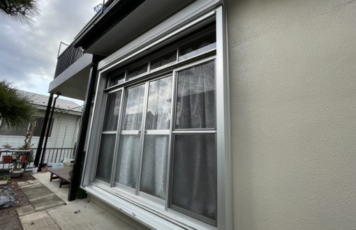 電動シャッター交換施工後