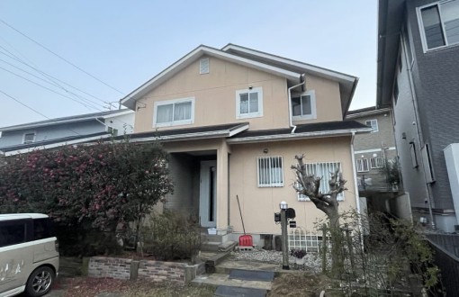 外壁塗装施工前サイディングボード