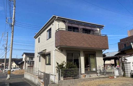 外壁塗装施工後RHピュアフレックス無機