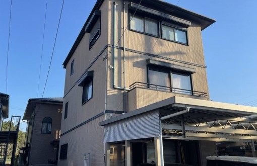 外壁塗装施工前サイディングボード