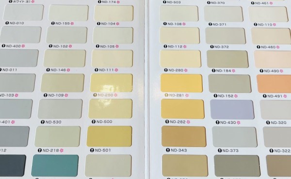 外壁塗装の色見本の正しい使い方！注意点も解説サムネイル